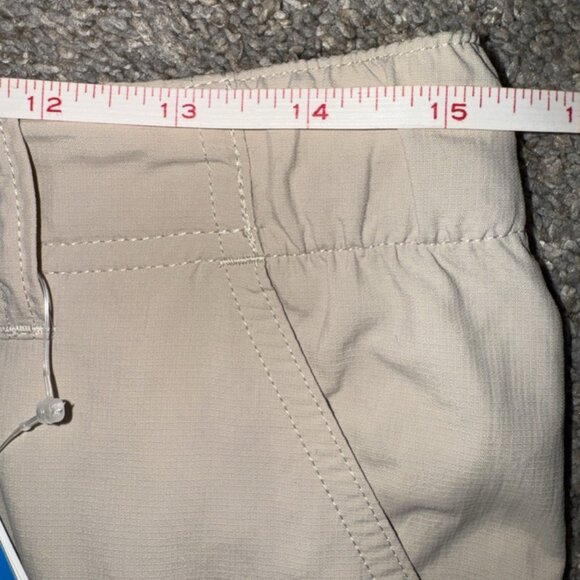 Columbia Women's Zip Off Khaki Pants Convertible Fossil Aruba Omni Shade 30 PFG - Picture 5 of 16